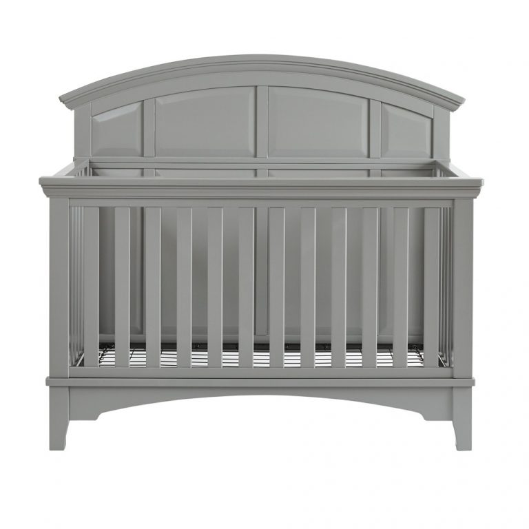 Brooklyn Convertible Crib Gray Baby Crib Nursery Furniture