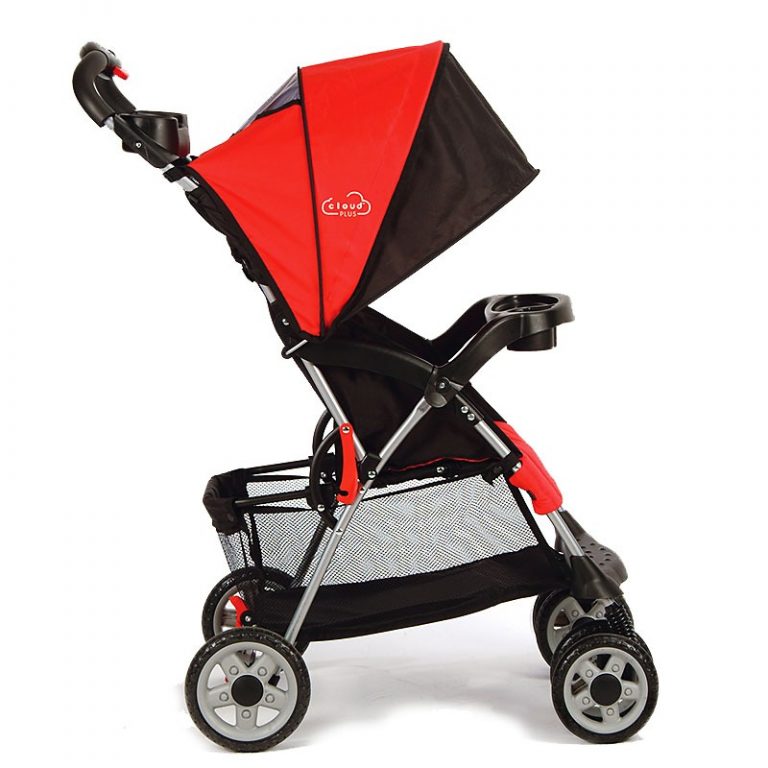 kolcraft cloud plus lightweight compact stroller