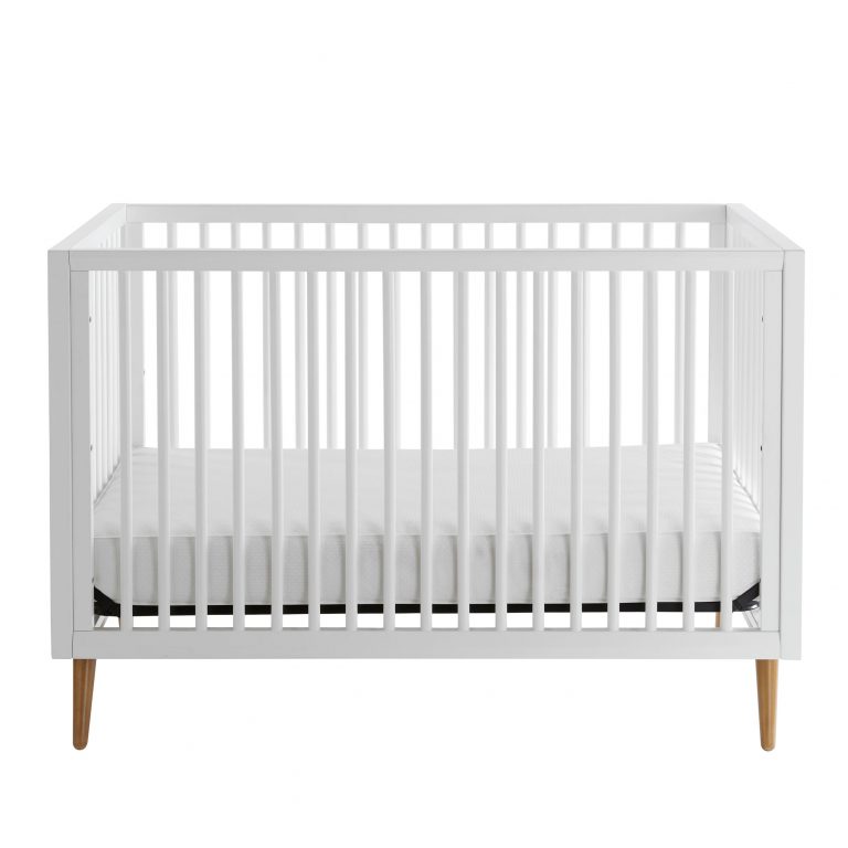 mid century modern convertible crib