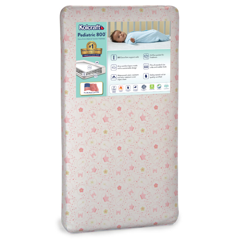 Kolcraft Pediatric 800 Crib Mattress - Enchanted Image 1