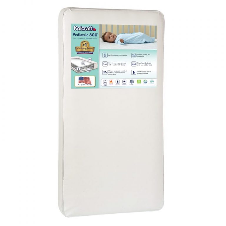 Kolcraft® Pediatric 800 Crib Mattress - White Windsor Garden