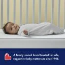 Kolcraft® Pediatric 800 Crib Mattress - White Windsor Garden Image 14 Thumbnail