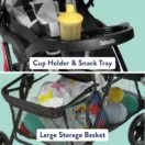 Storage basket and child tray shot Thumbnail