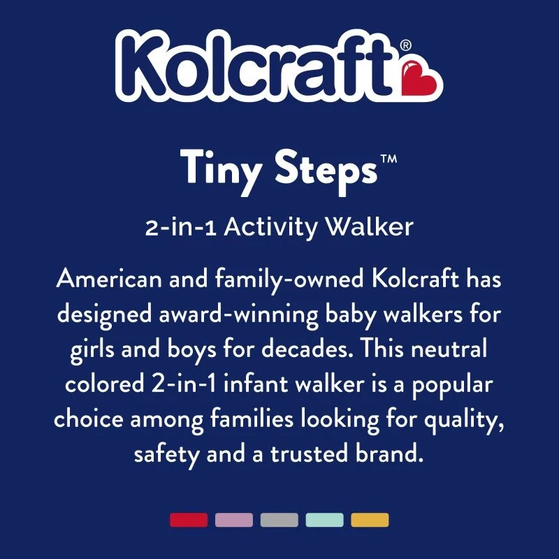 Kolcraft Tiny Steps™ 2-in-1 Activity Walker - Bubbles Image 11