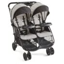 Kolcraft Cloud Plus Double Stroller - Slate Gray Image 1 Thumbnail