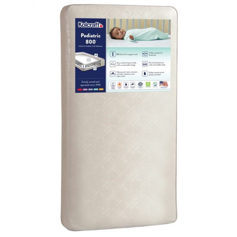 Kolcraft® Pediatric 800 Crib Mattress - White Windsor Garden
