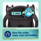 Kolcraft Cloud Plus Lightweight Stroller - Slate Image 6 Thumbnail