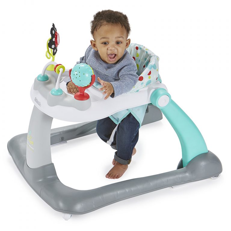 Fisher-Price Step N Play Jumperoo Baby Walker with Two Toys