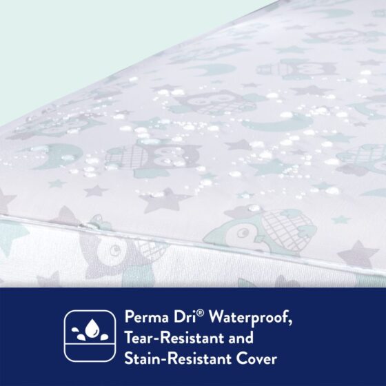 Waterproof surface for baby's mattress