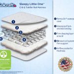 Features of the Kolcraft Sleepy Little One Crib and Toddler mattress