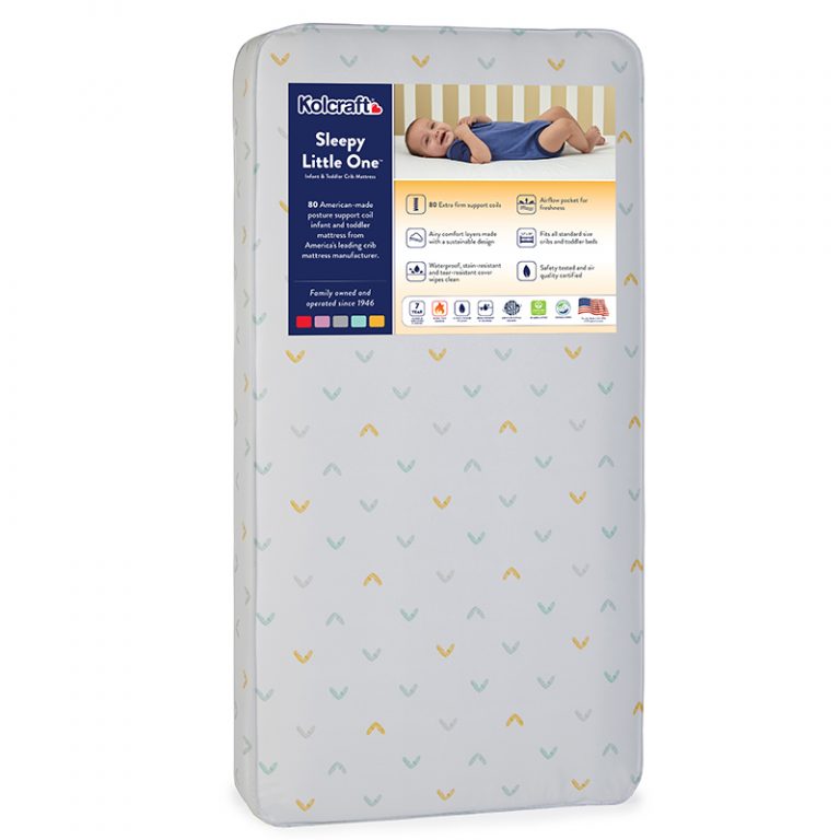 Kolcraft® Sleepy Little One Crib Mattress - White