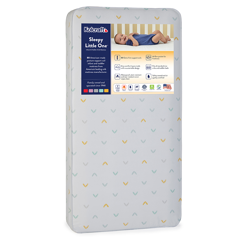 Kolcraft - Fitted Waterproof Crib and Toddler Mattress Pad