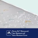 Water droplets on crib mattress Thumbnail