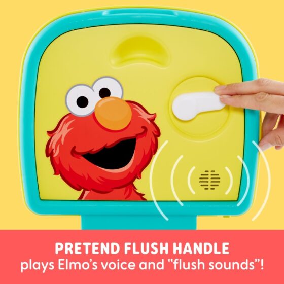 Pretend flush handle