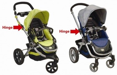 contours options 3 wheeler stroller