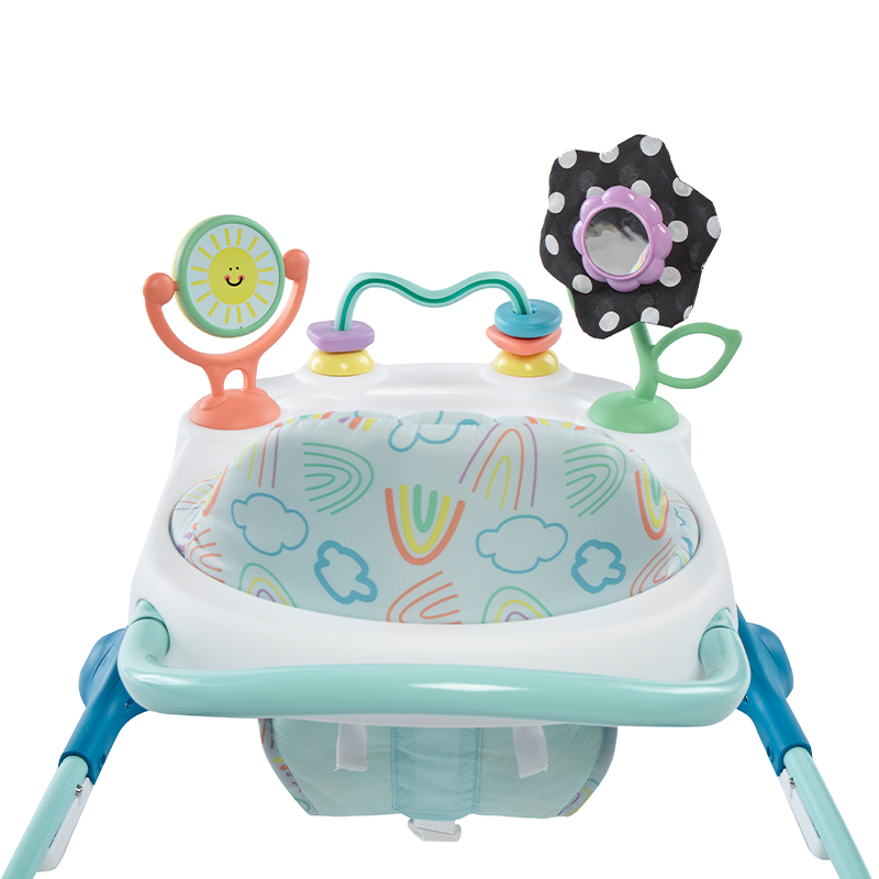 Kolcraft® Tiny Steps Too 2-in-1 Activity Walker - Clouds & Rainbows Image 6