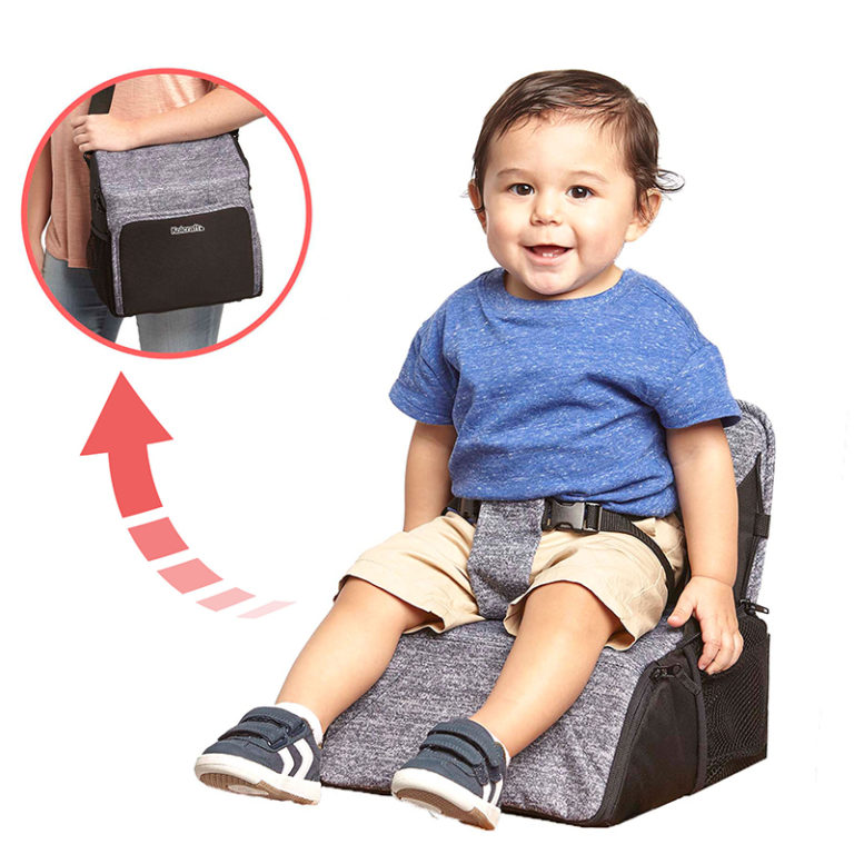 Kolcraft® Travel Duo® 2-in-1 Portable Booster Seat and Diaper Bag