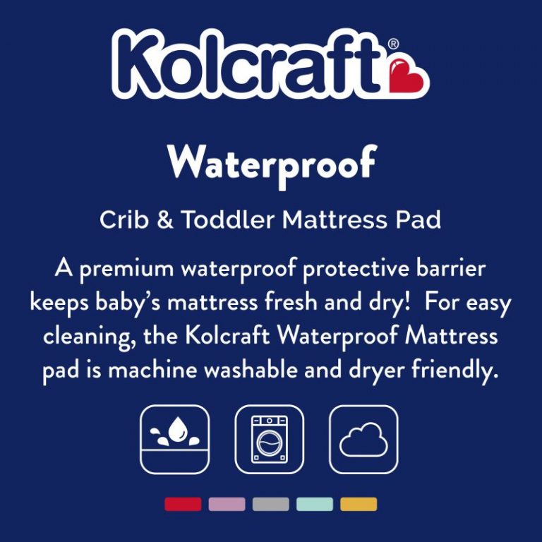 Sealy Waterproof Crib & Toddler Mattress Protector Pads - 2pk