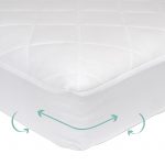 Snug fit wraps underneath crib mattress for security