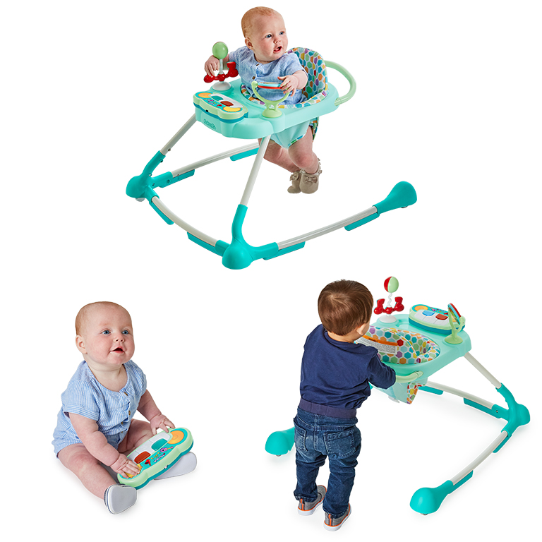 Kolcraft Tiny Steps Groove® 3-in-1 Activity Walker
