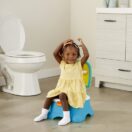 toddler sitting on the potty Thumbnail