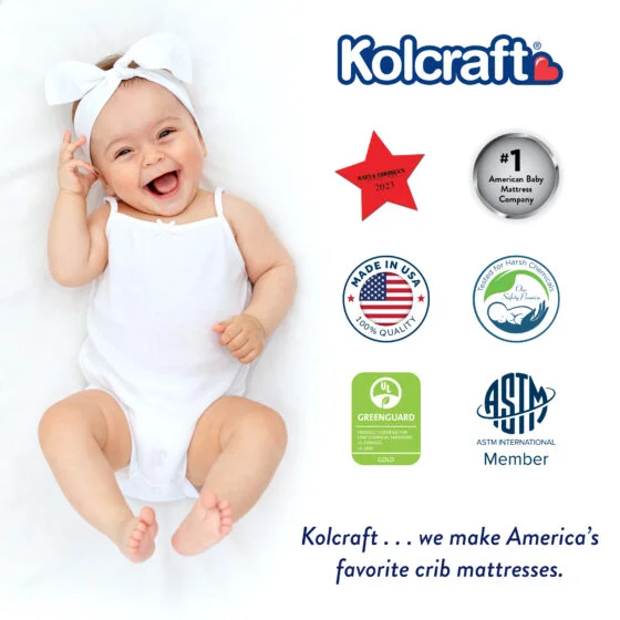 Kolcraft Pediatric Mini Crib Mattress Americas Favorites