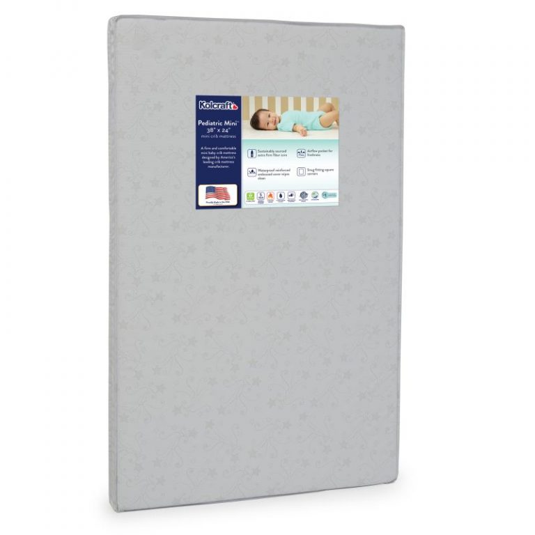 Kolcraft Pediatric Mini Crib Mattress Baby Mattress Kolcraft