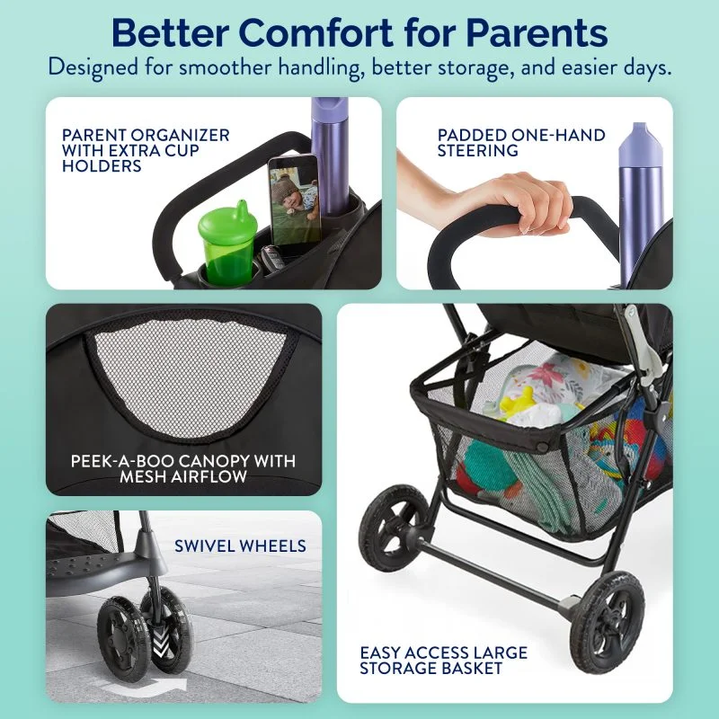 Better comfort for parents
